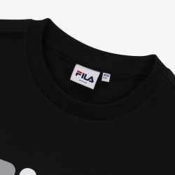 Fila Linear One-on-one - Miesten Hoodie - Mustat | FI-80719